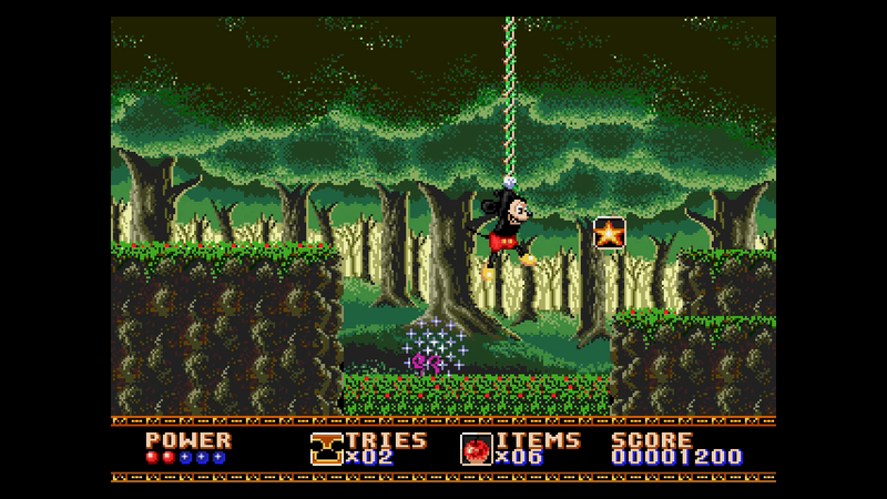 Es alucinante que hayan licenciado Castle of Illusion Starring Mickey Mouse para esta consola
